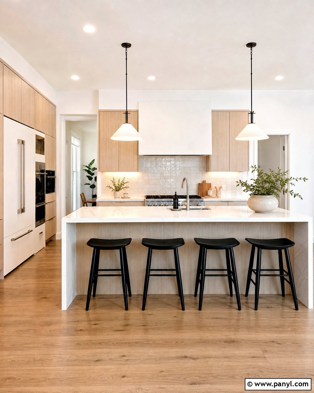 White High Gloss Kitchen Walls - 20 high gloss walls