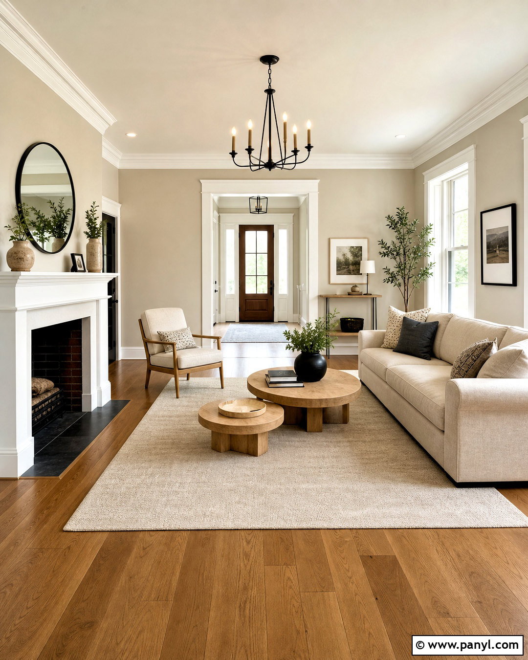 White Interior Trim With Neutral Walls - 20 interior trim ideas