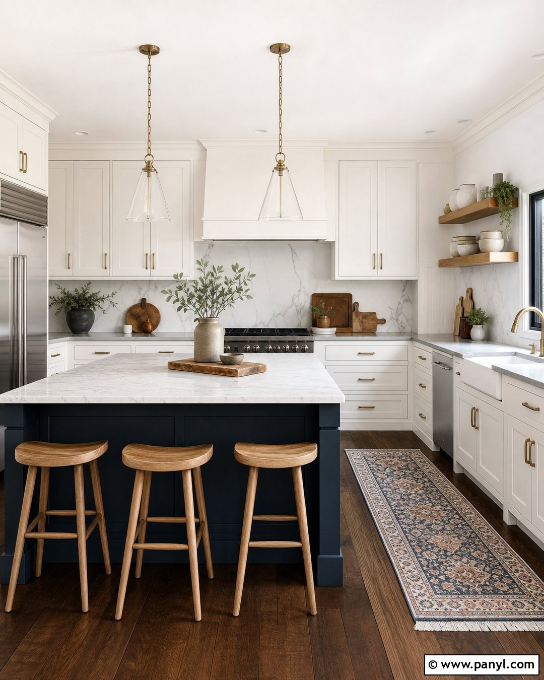 20 White Walls Dark Wood Floors That Feel Warm and Modern