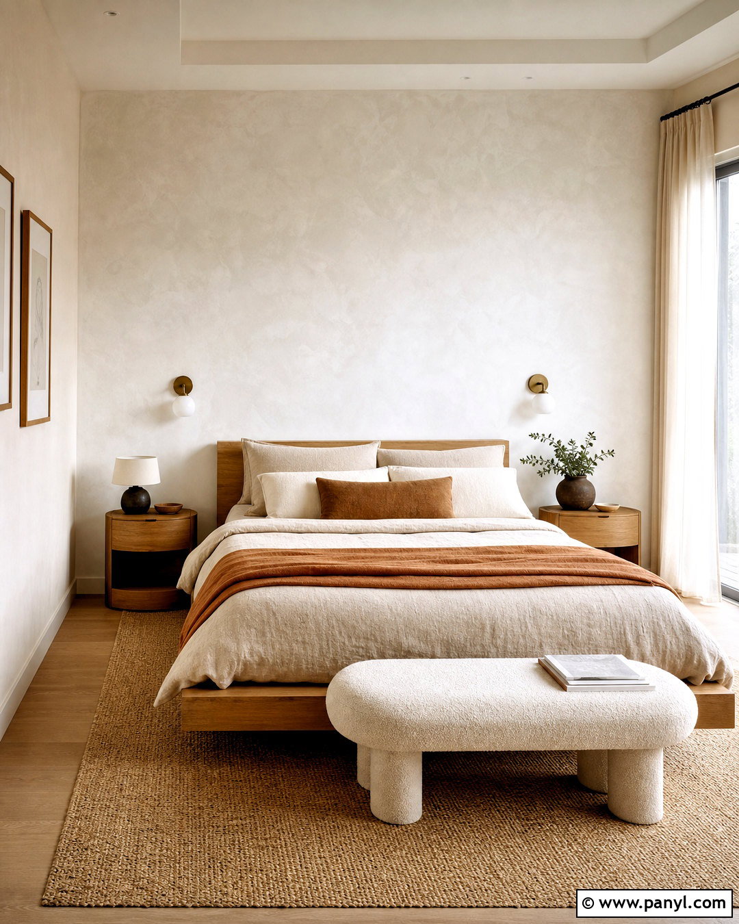 White Limewash Accent Wall - 20 white accent wall ideas