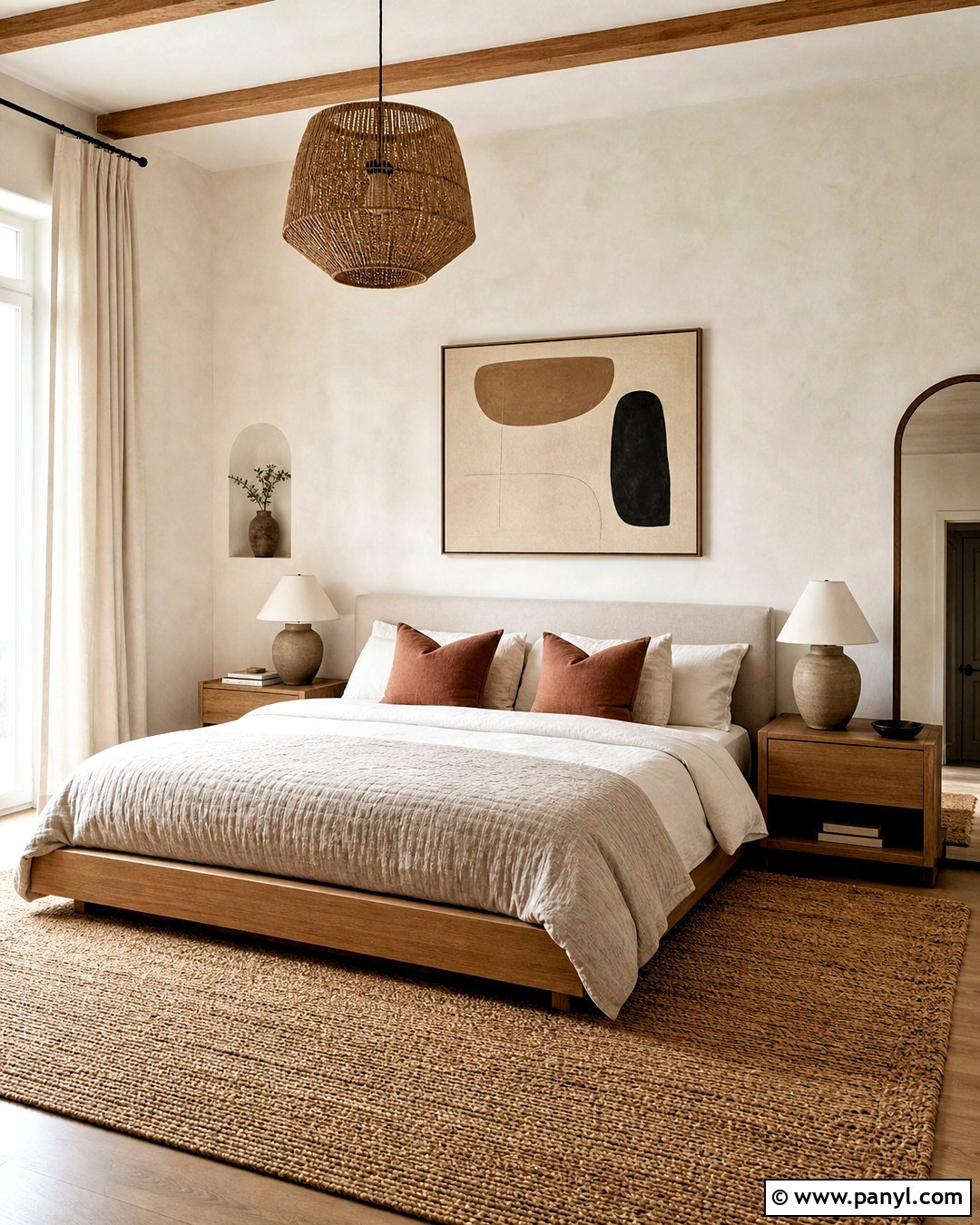 White Limewash Wall Bedroom - 20 white wall design ideas