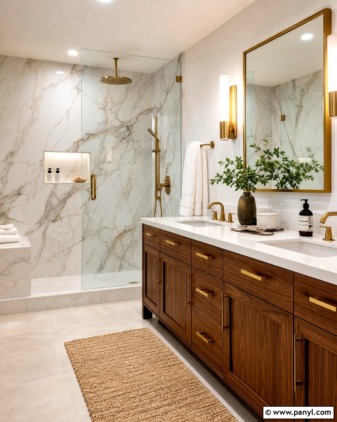 20 Golden Interior Design Ideas for Warm, Luxe Homes Today