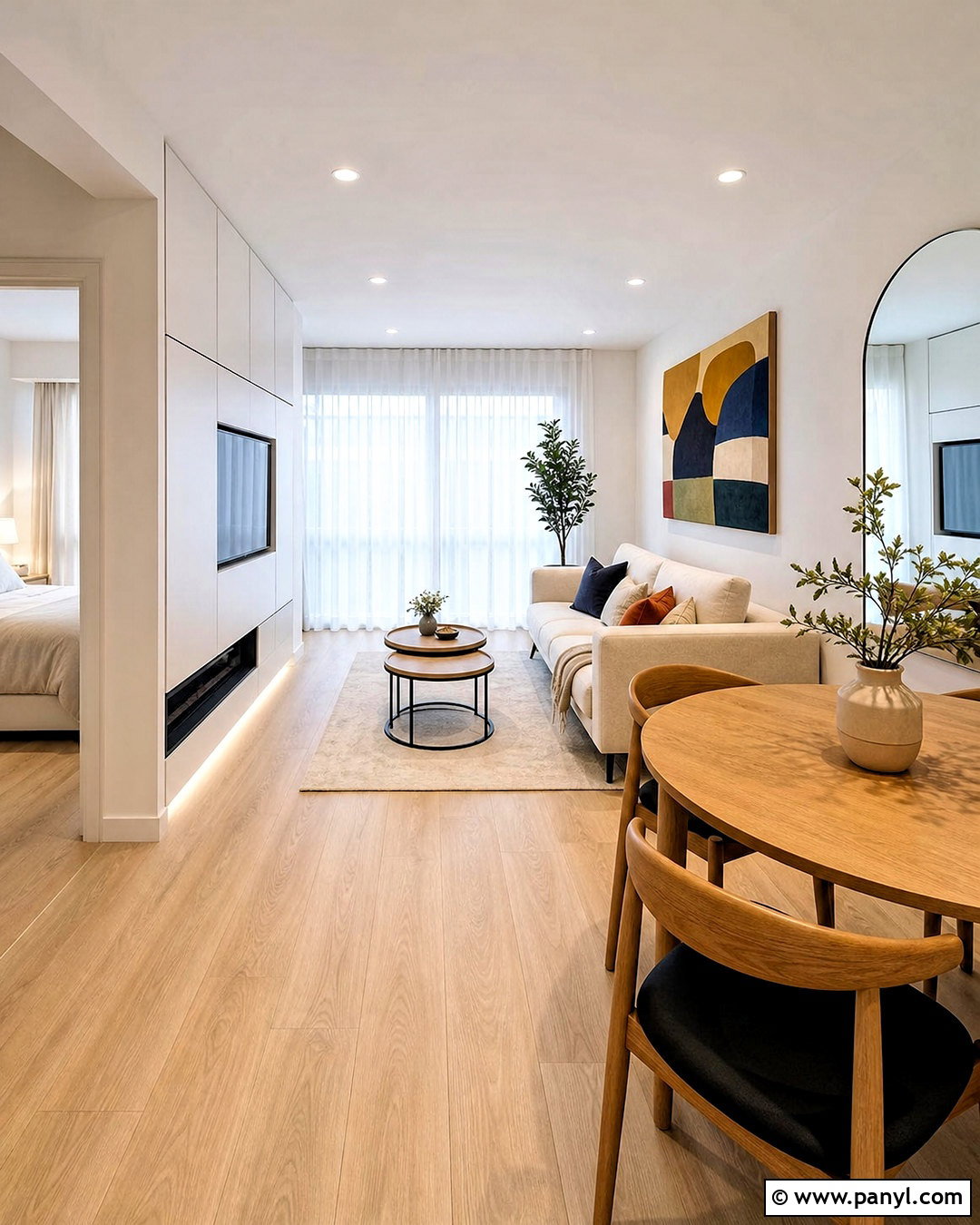 White Modern Apartment Interior - 20 white modern interior ideas
