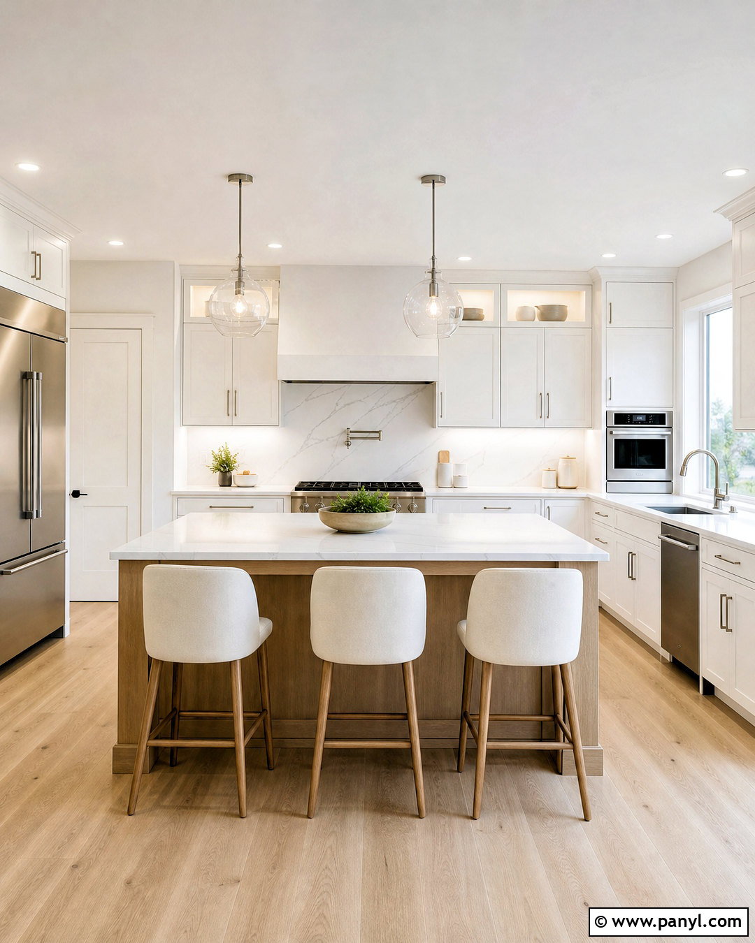 White Modern Kitchen - 20 white interior design ideas