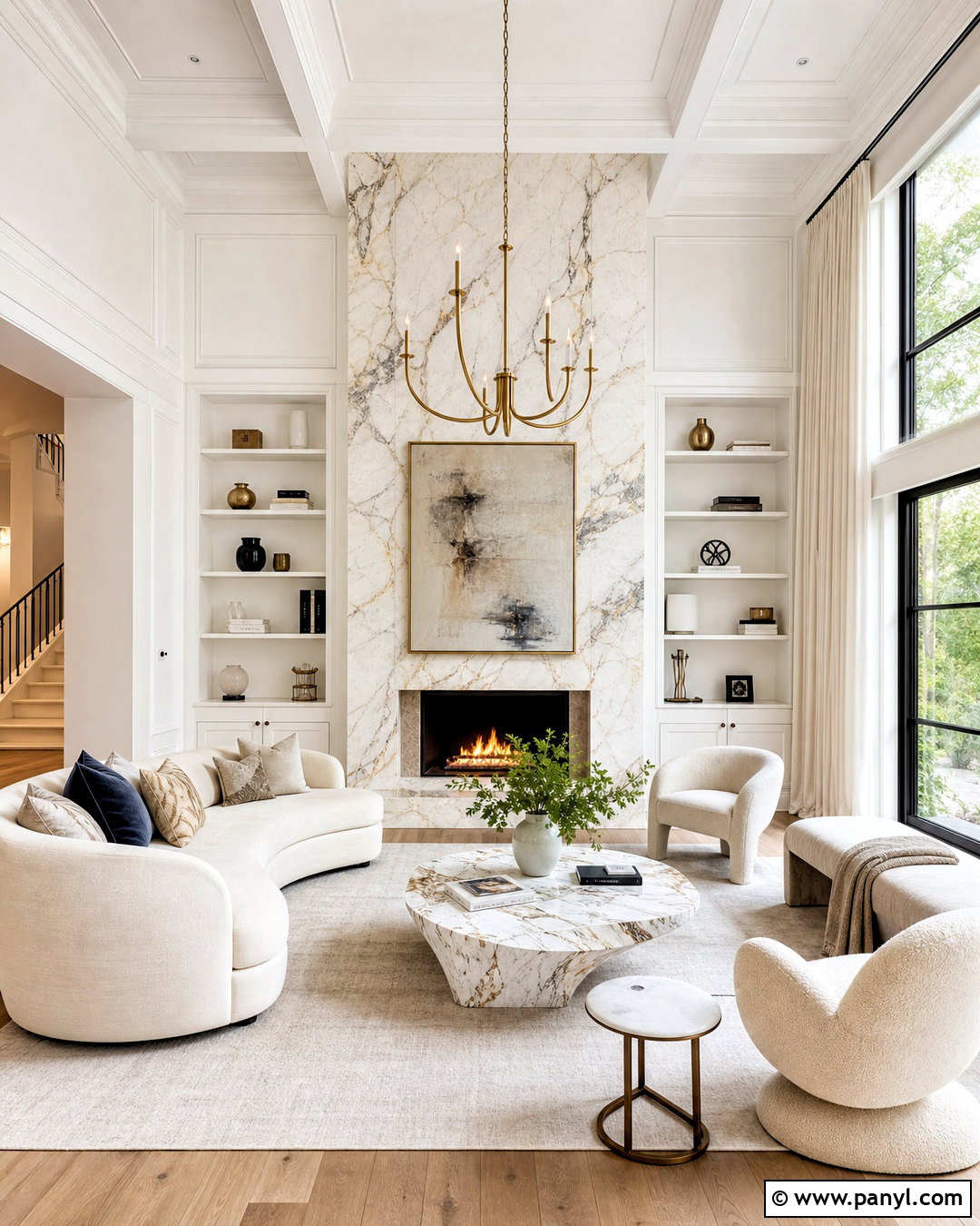 White Modern Luxury Interior - 20 white modern interior ideas