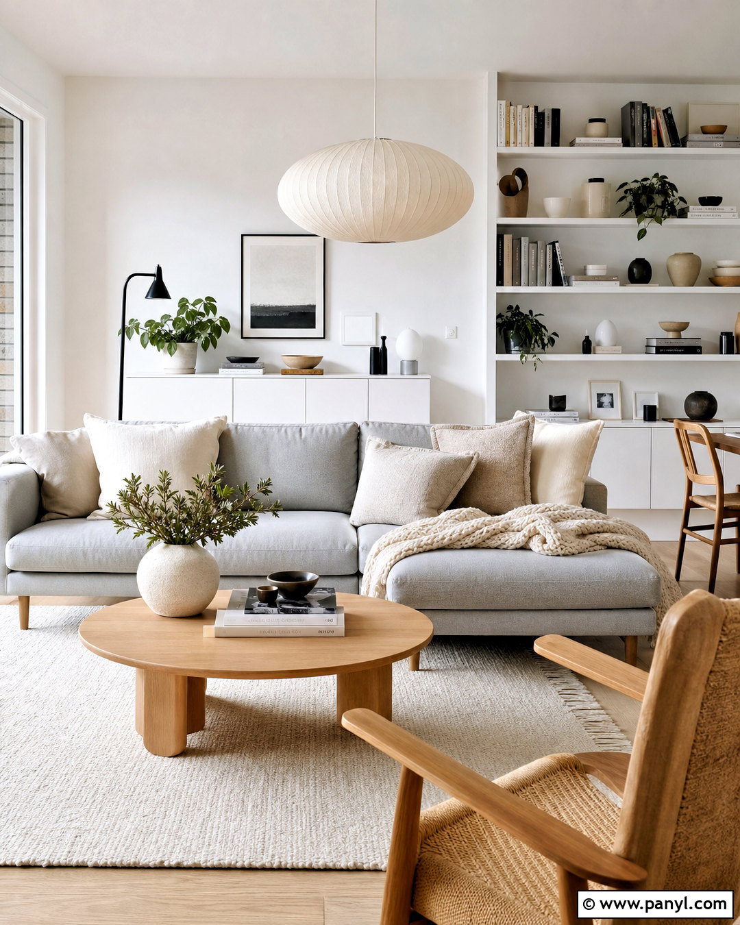White Modern Scandinavian Interior - 20 white modern interior ideas