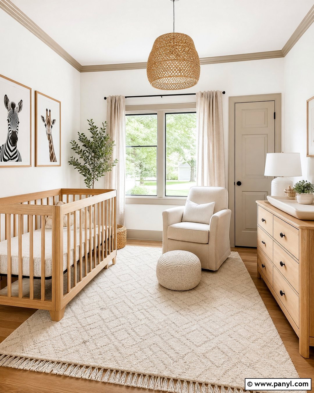 White Nursery With Beige Trim - 25 White Walls With Beige Trim Ideas