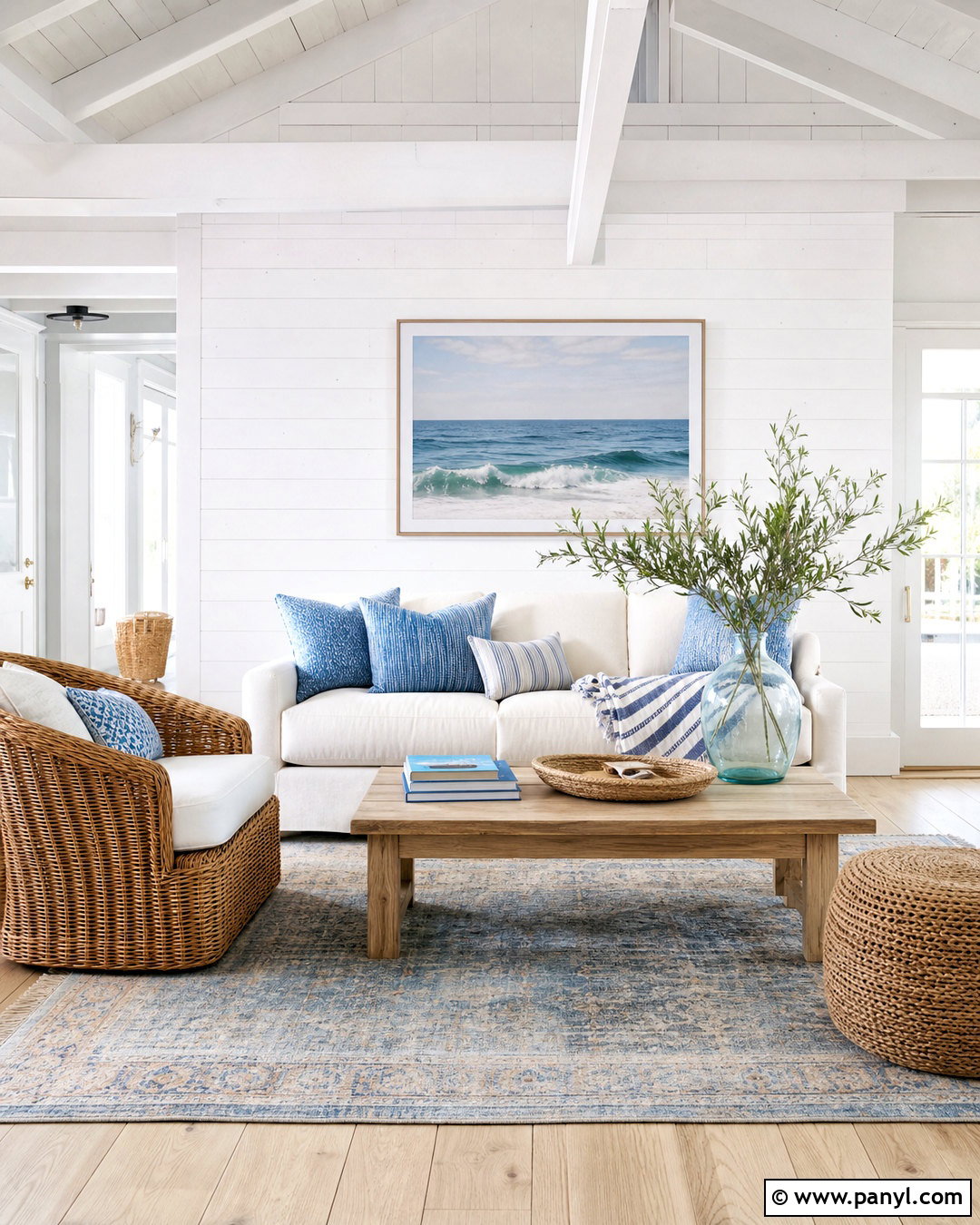 White Room Background With Coastal Decor - 20 white room background ideas