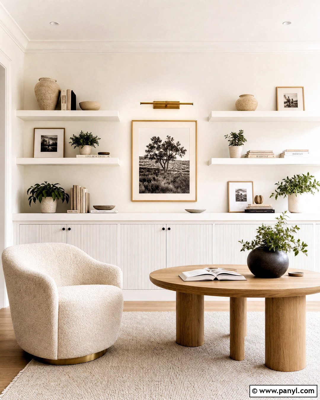 White Room Background With Floating Shelves - 20 white room background ideas