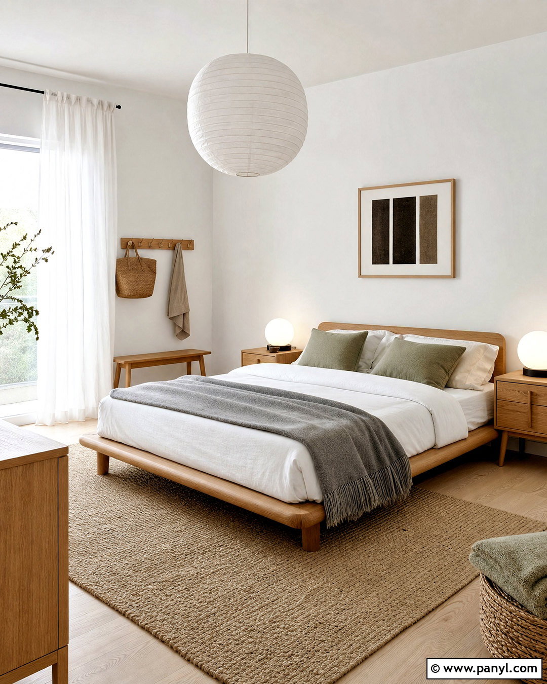 White Scandinavian Bedroom - 20 white interior design ideas