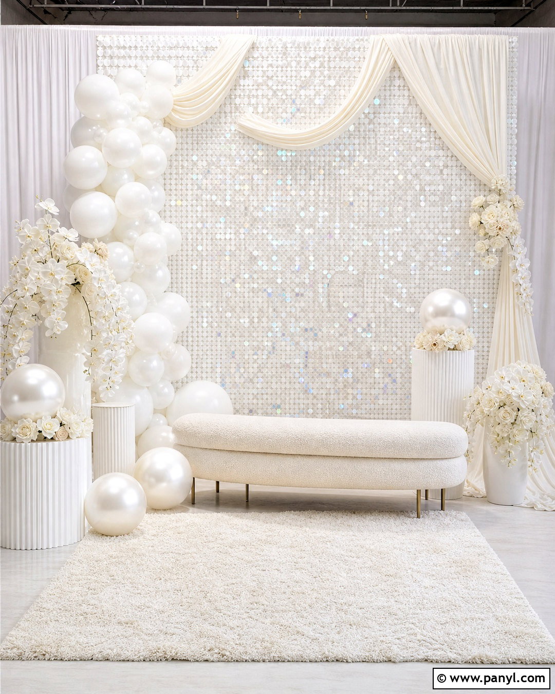 20 Sequin Wall Backdrop Ideas for Dazzling Party Photos