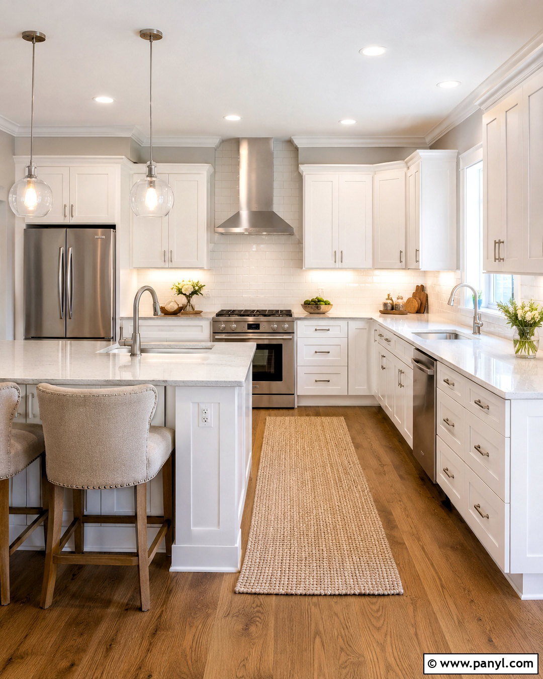 White Shaker Cabinets With Light Gray Walls - 20 White Shaker Cabinets With Gray Walls