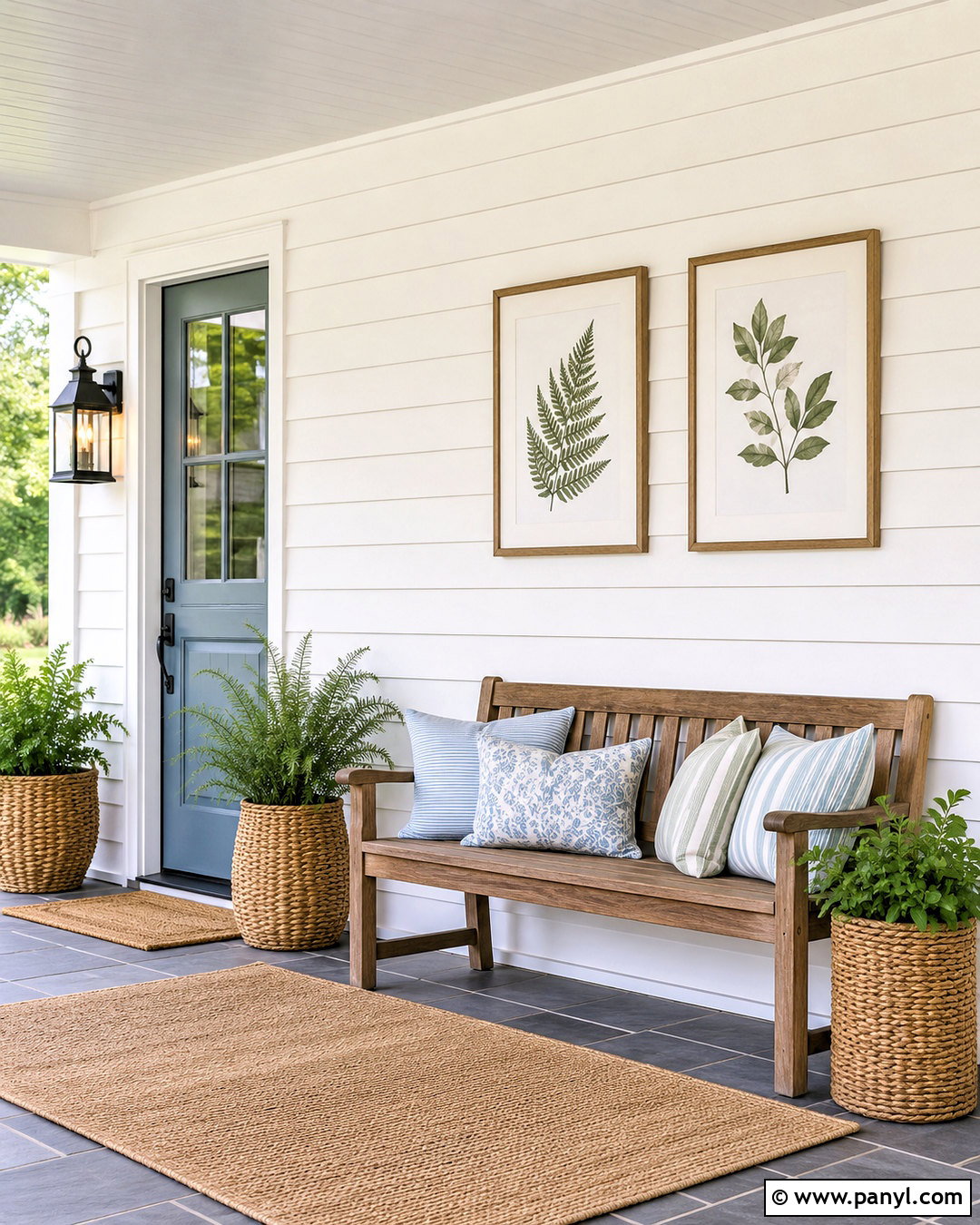White Shiplap Porch Wall - 20 porch wall design ideas
