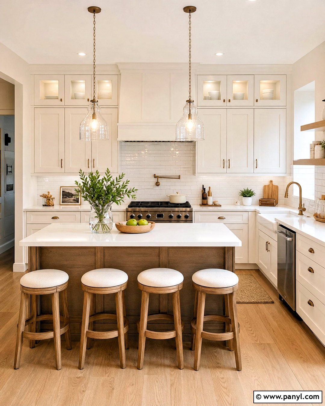 White Subway Tile Backsplash - 20 kitchen backsplash ideas