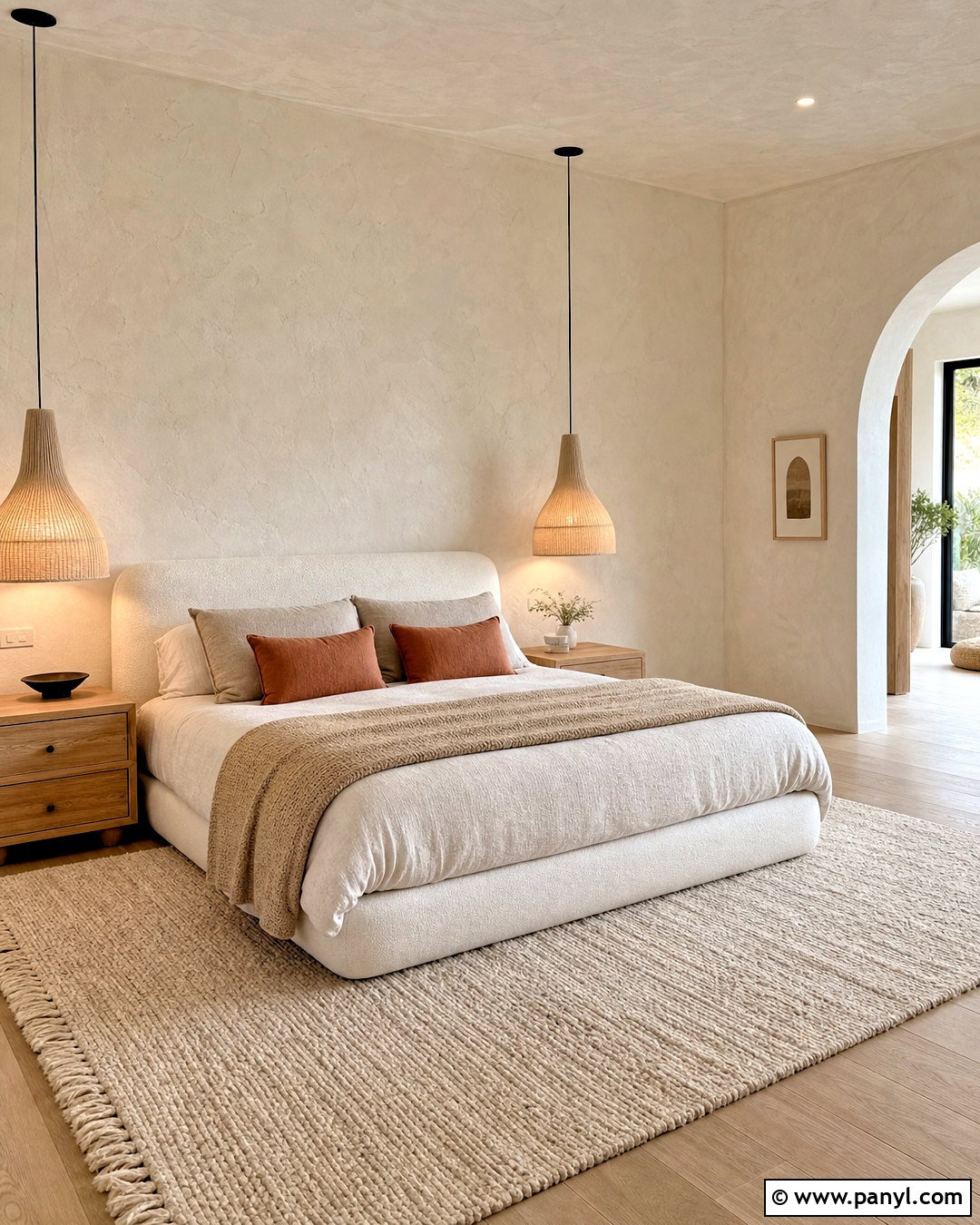 White Textured Ceiling And Walls - 20 white wall paint texture ideas