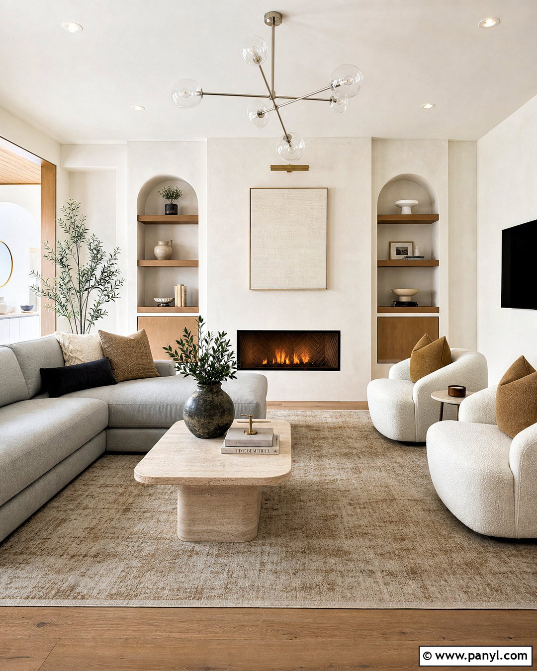 White Venetian Plaster Textured Wall - 20 modern textured walls