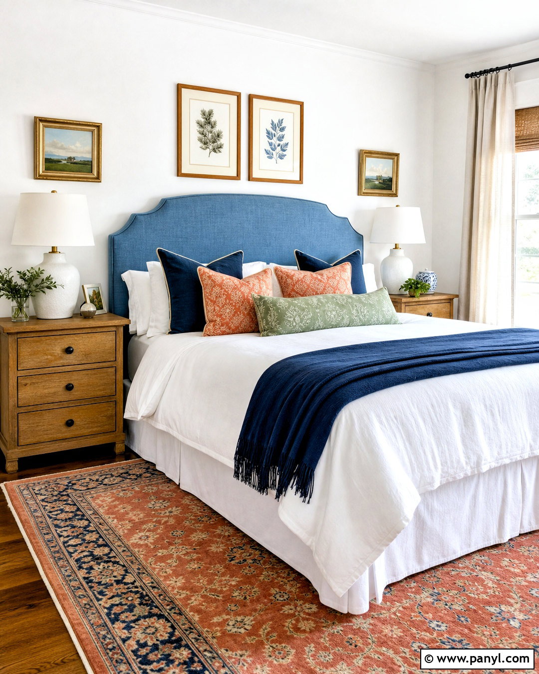White Wall Bedroom With Color - 20 white wall design ideas