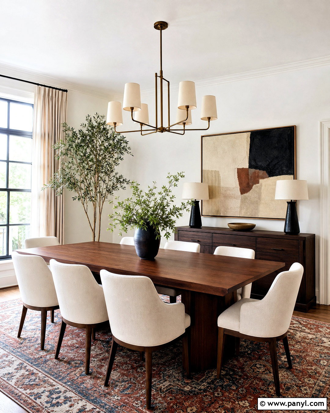 White Wall Dining Room - 20 white wall design ideas
