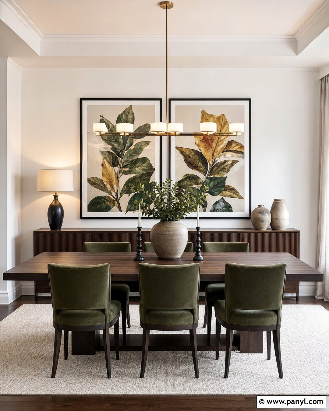 White Wall Dining Room Art - 35 plain white wall ideas
