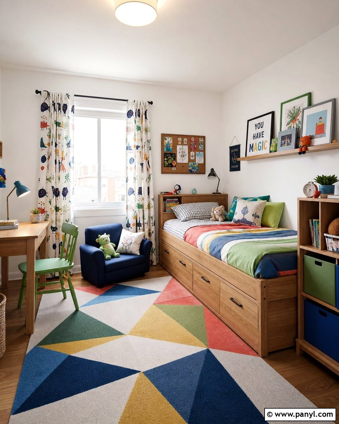 White Wall Kids Room - 30 White Wall Interior Ideas