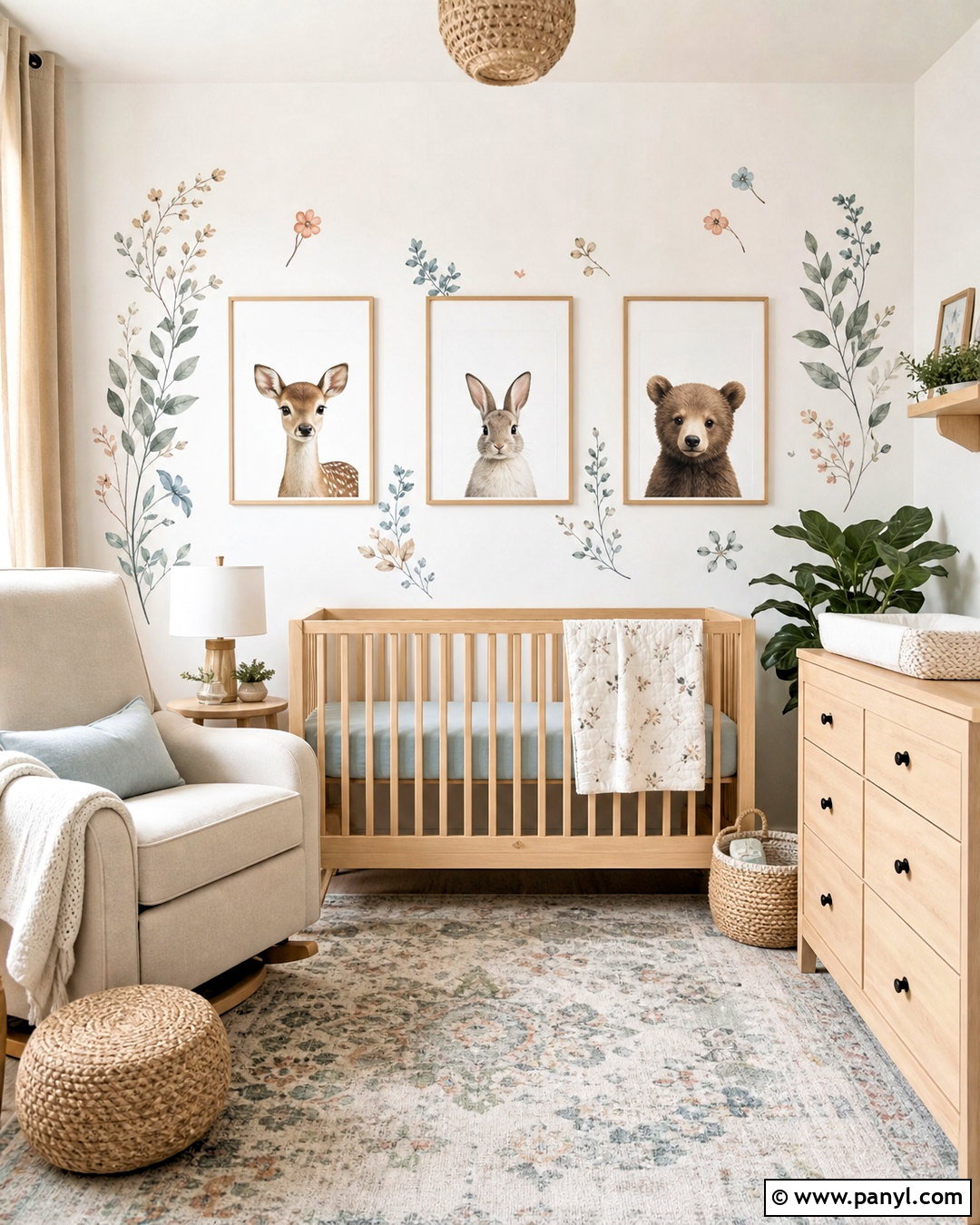 White Wall Nursery - 20 white wall background ideas