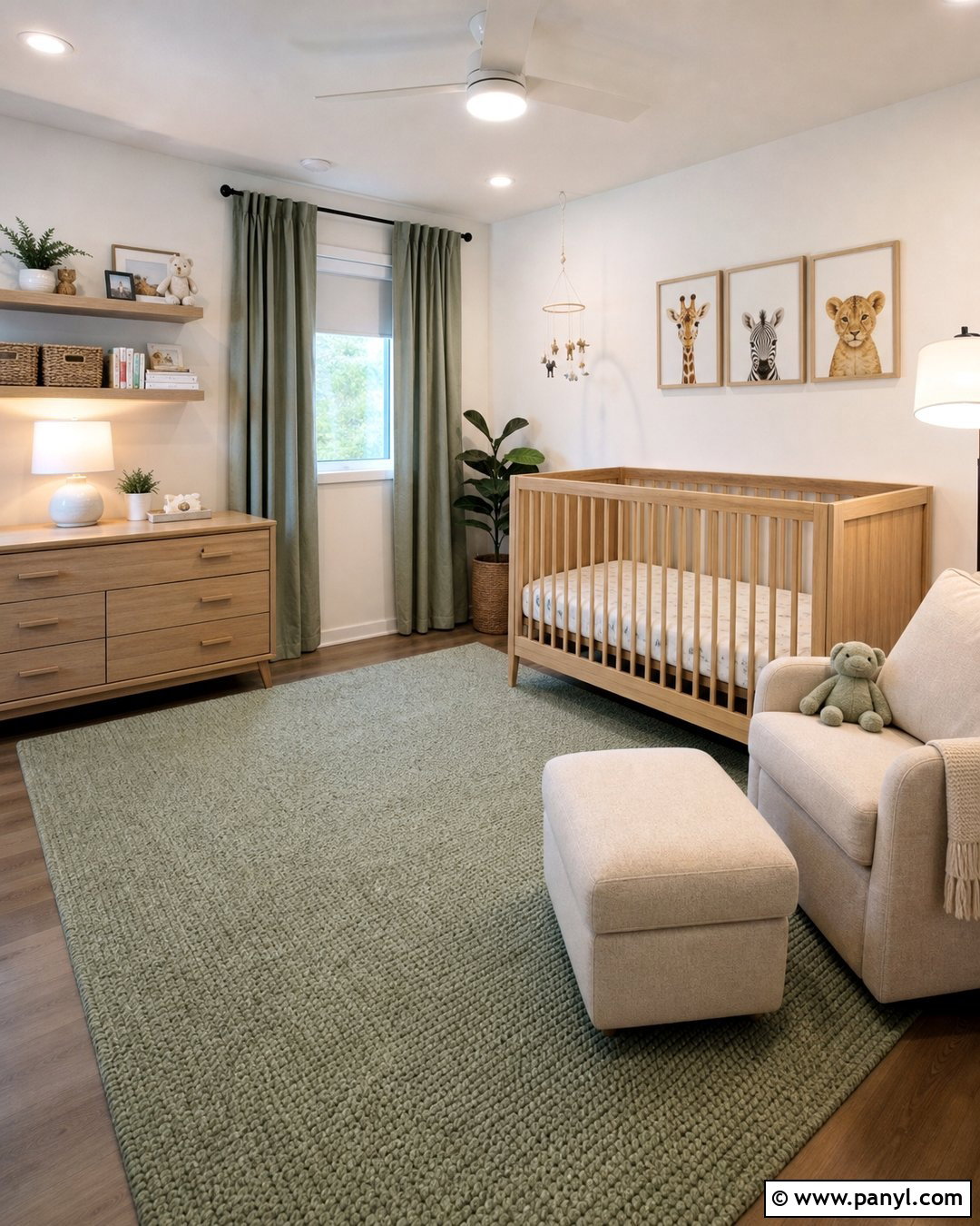 White Wall Nursery - 30 White Wall Interior Ideas