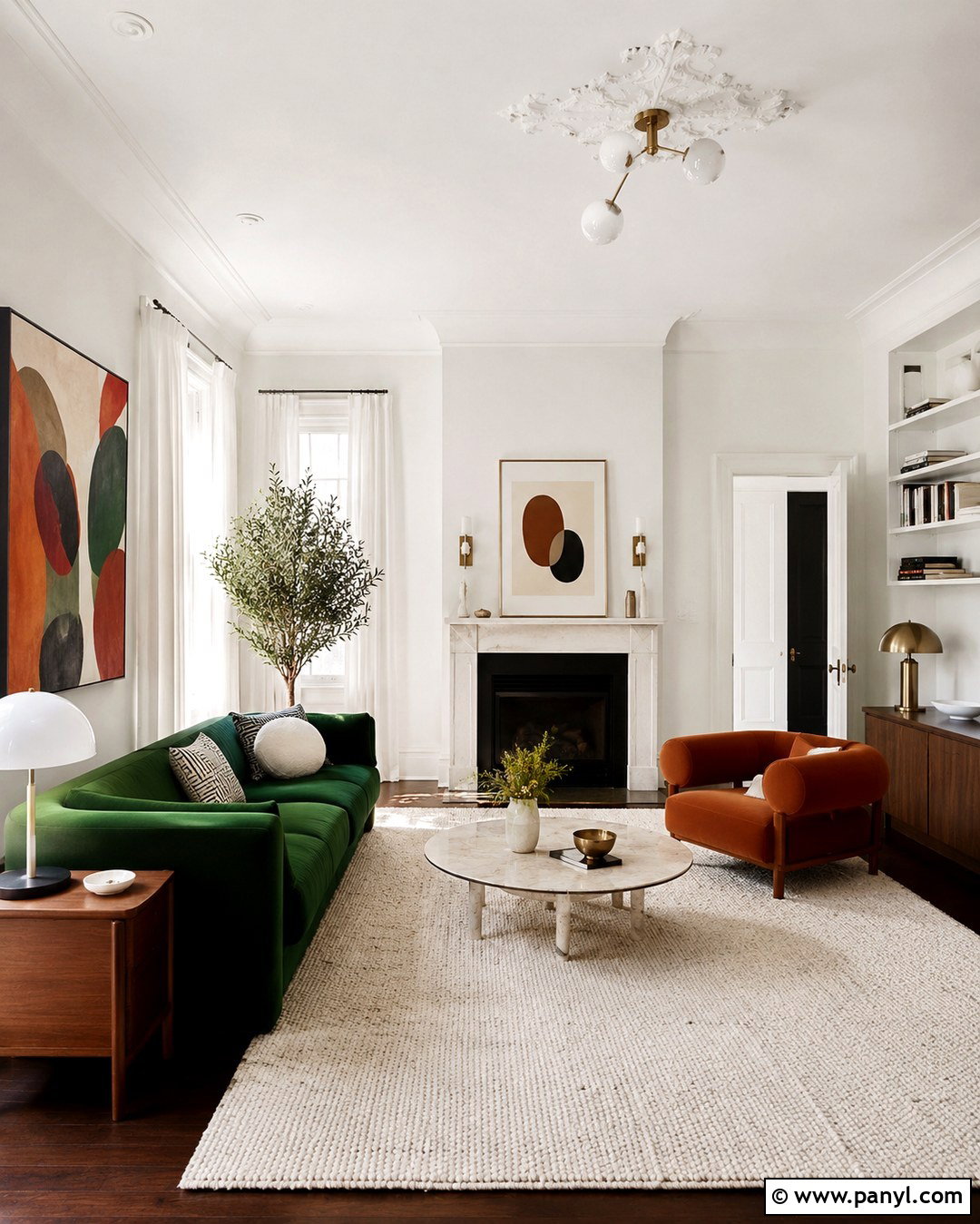 White Wall Paint Color Drenching - 20 Types Of White Wall Paint Ideas