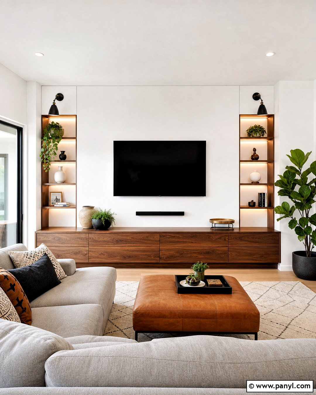 20 White Wall Background Ideas for Polished Modern Spaces