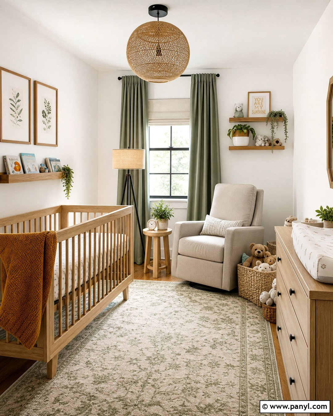 White Walls In a Nursery - 50 white walls