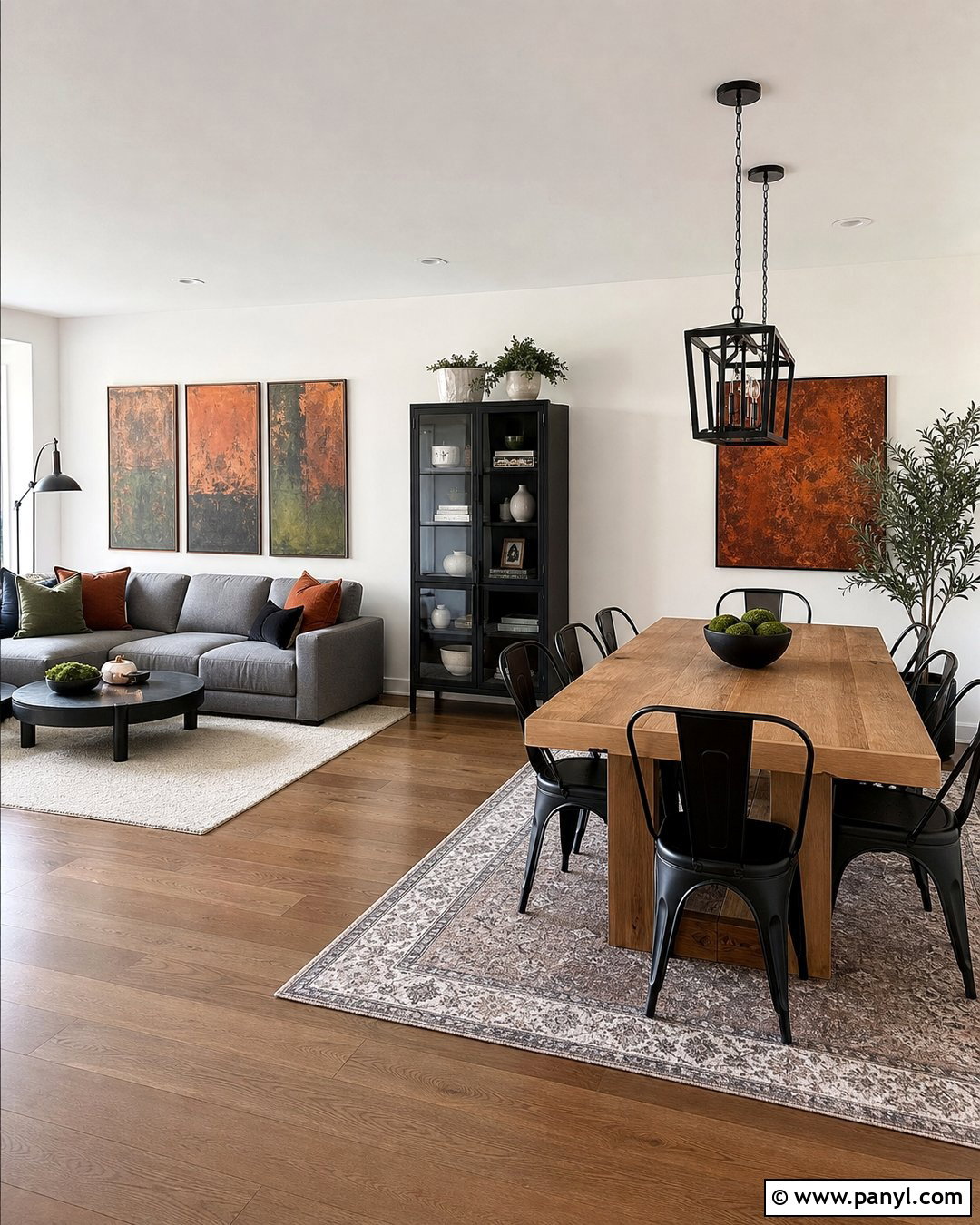 White Walls In an Open-Plan Room - 50 white walls
