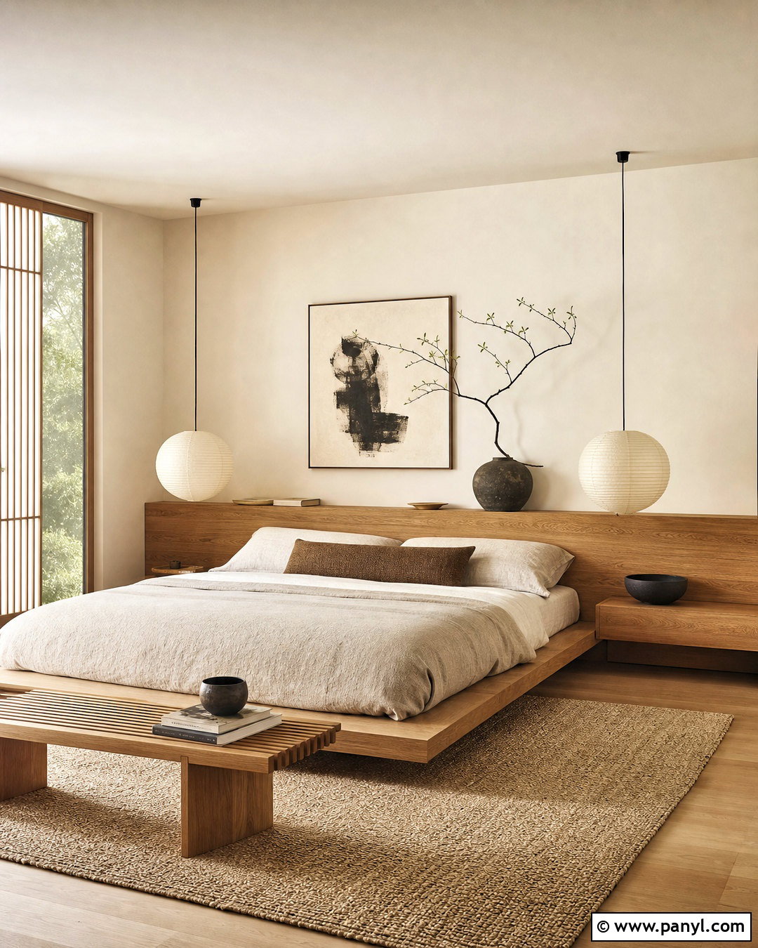 White Walls Japandi Bedroom - 20 white walls bedroom ideas