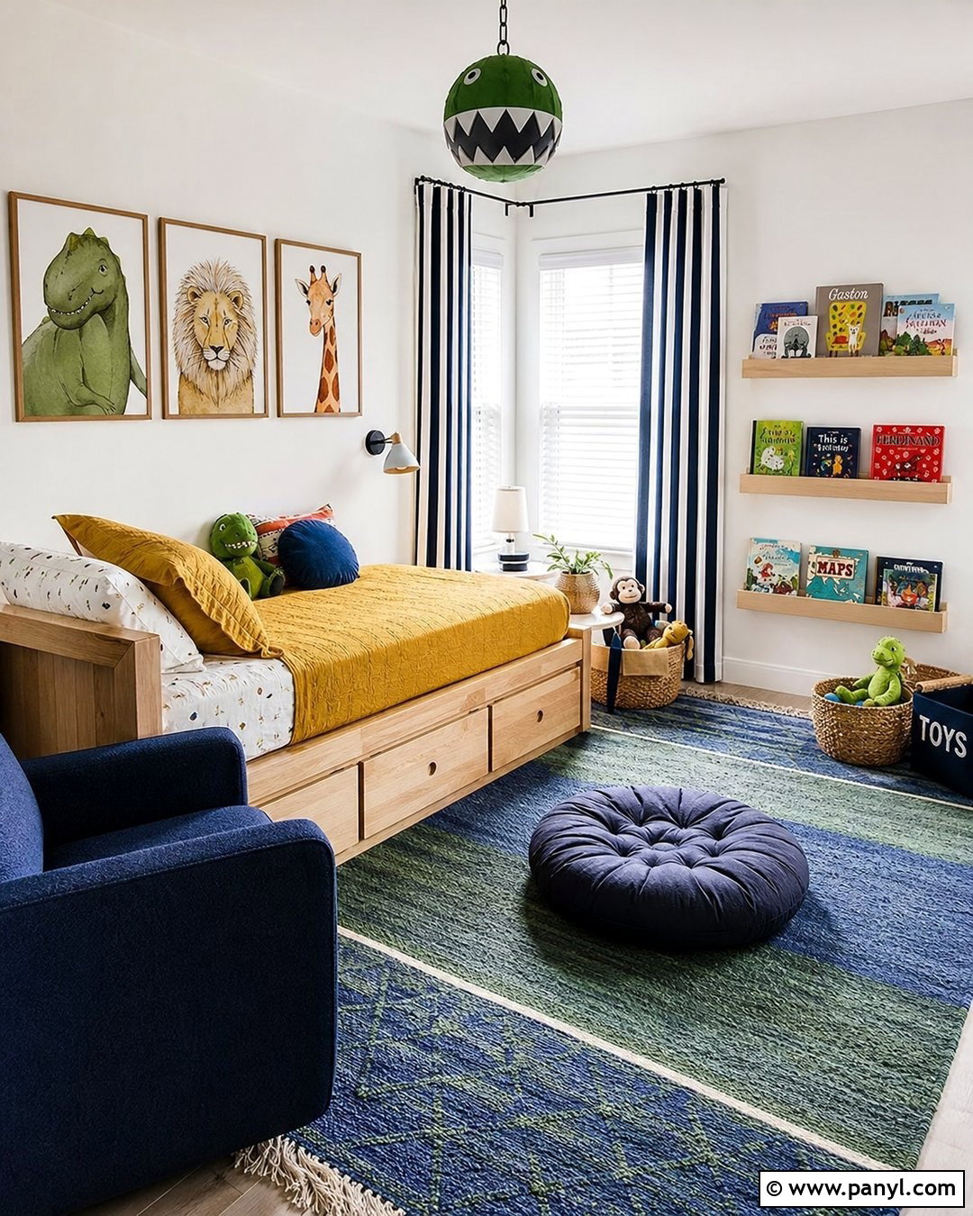 White Walls Kids Bedroom - 30 White Walls Interior Ideas