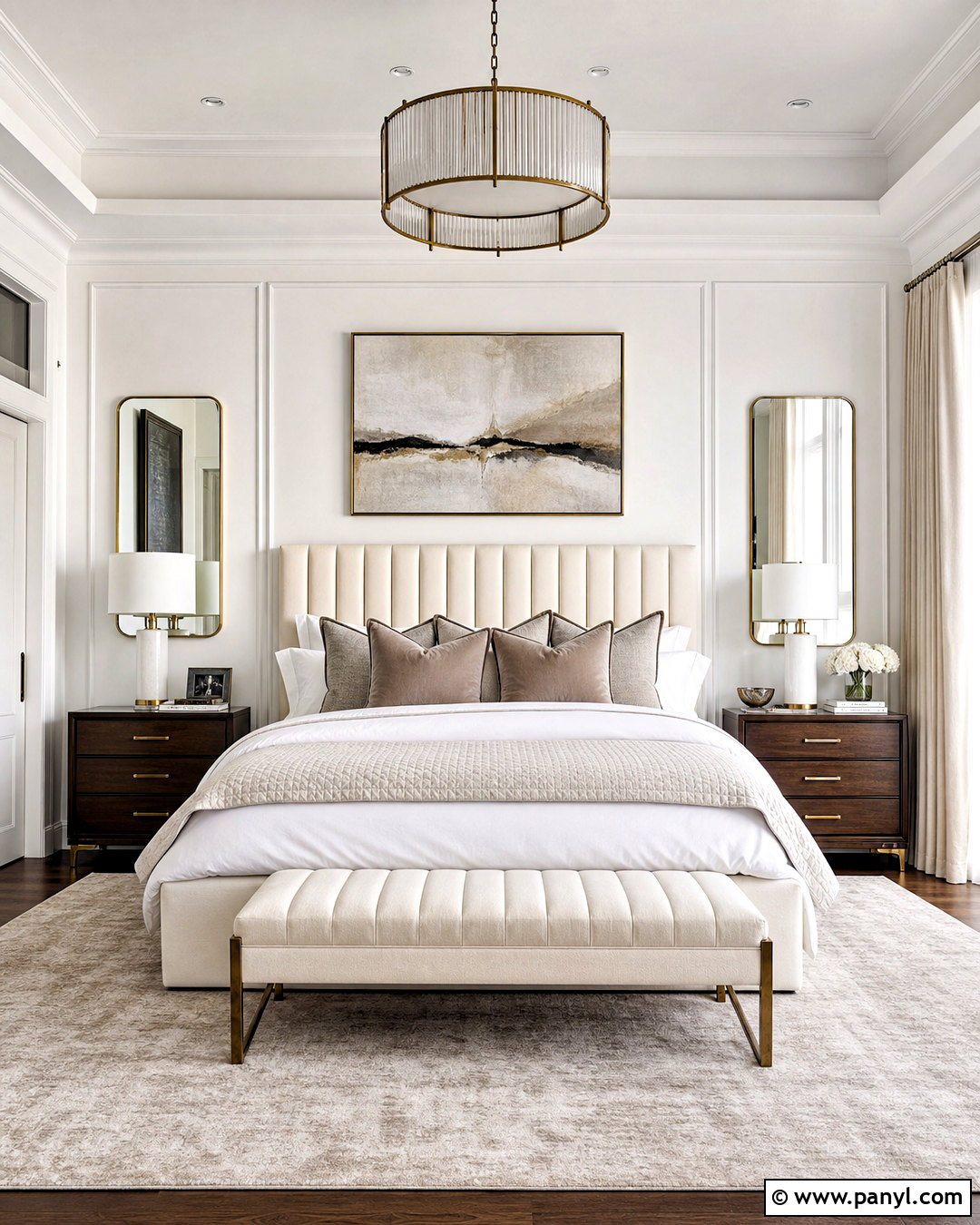 White Walls Luxury Bedroom - 20 white walls bedroom ideas