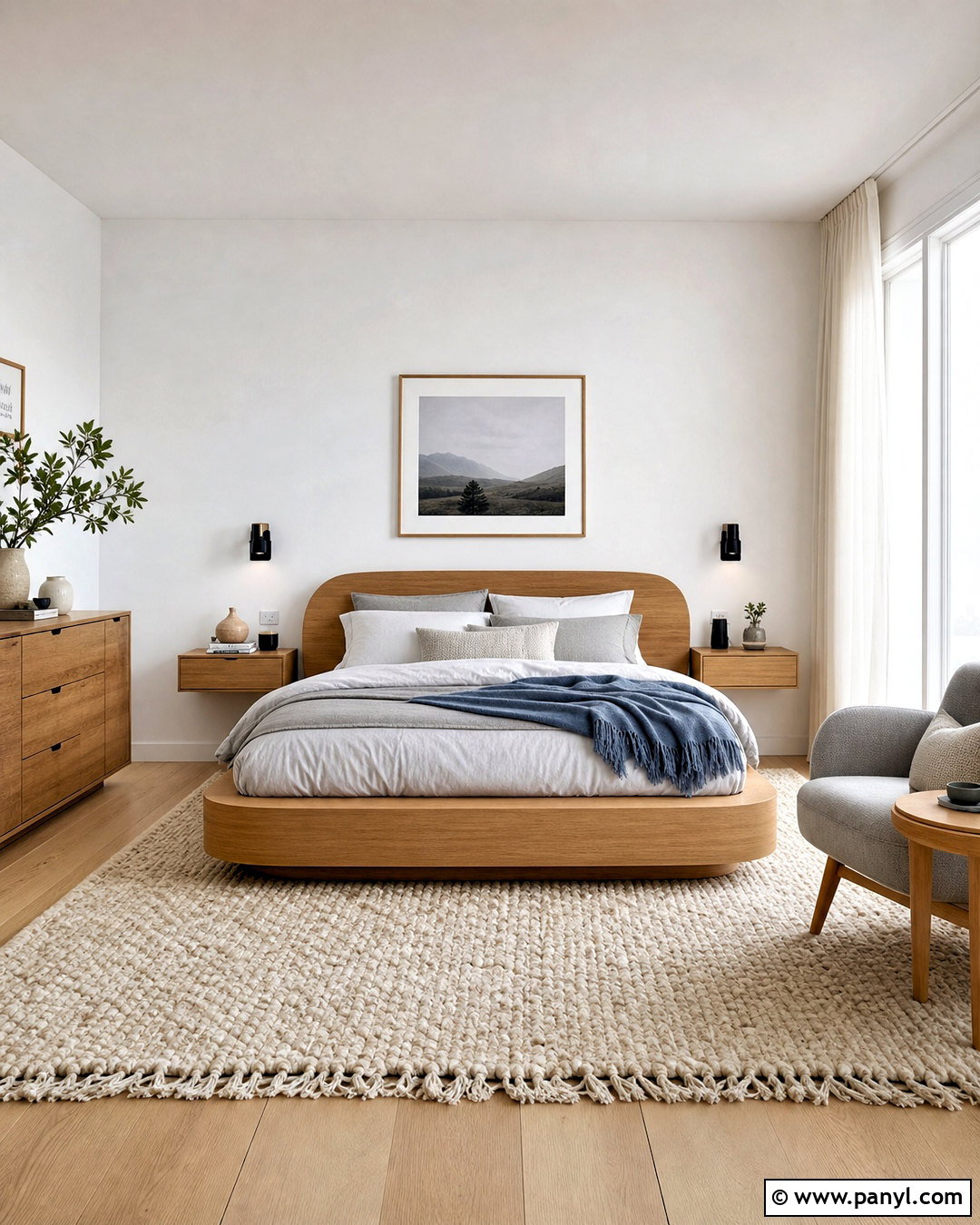 White Walls Scandinavian Bedroom - 20 white walls bedroom ideas