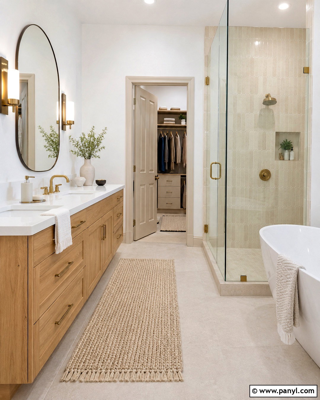 White Walls With Beige Trim Bathroom - 35 white walls beige trim ideas