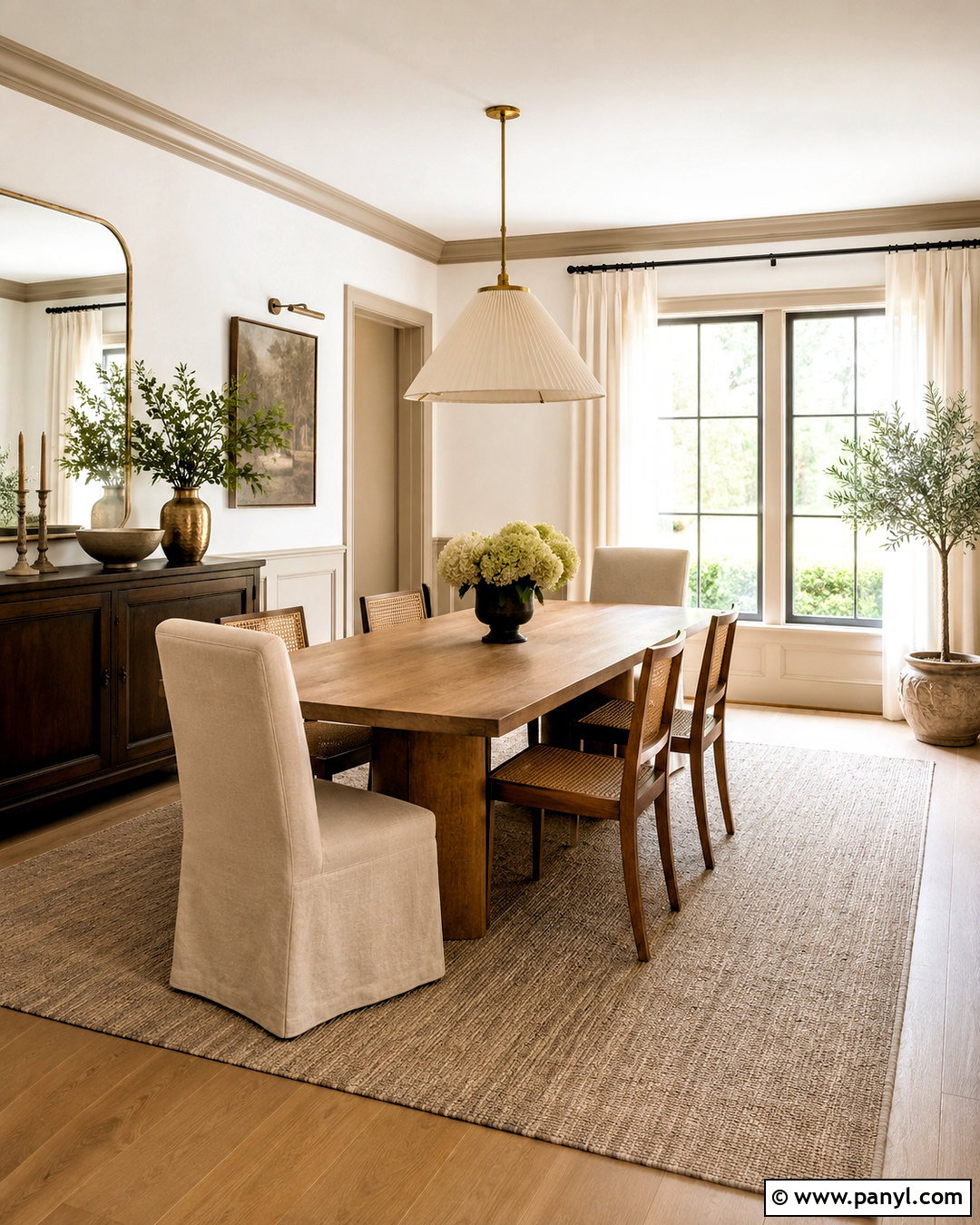 White Walls With Beige Trim Dining Room - 35 white walls beige trim ideas