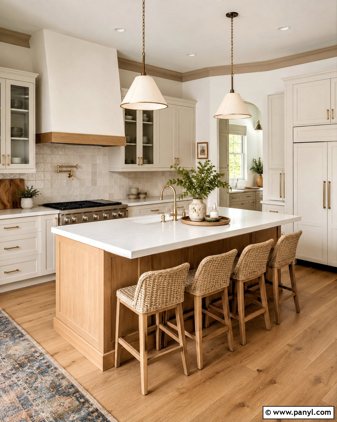 White Walls With Beige Trim Kitchen - 35 white walls beige trim ideas