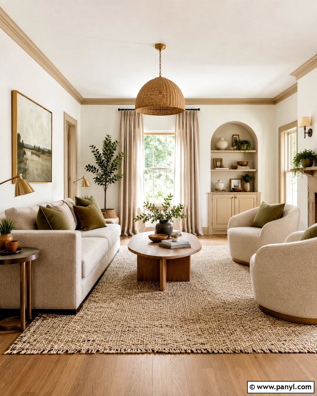 White Walls With Beige Trim Living Room - 35 white walls beige trim ideas