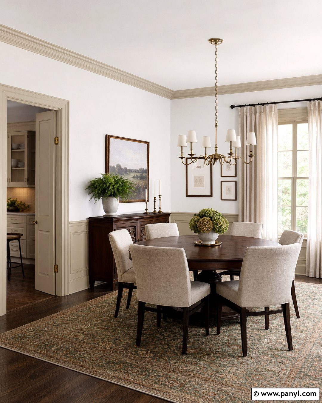White Walls With Cream Wainscoting - 30 white walls with cream trim ideas