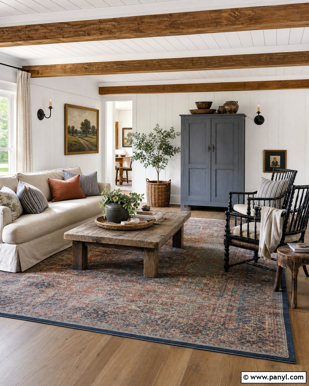 White Walls With Farmhouse Decor - 50 white walls