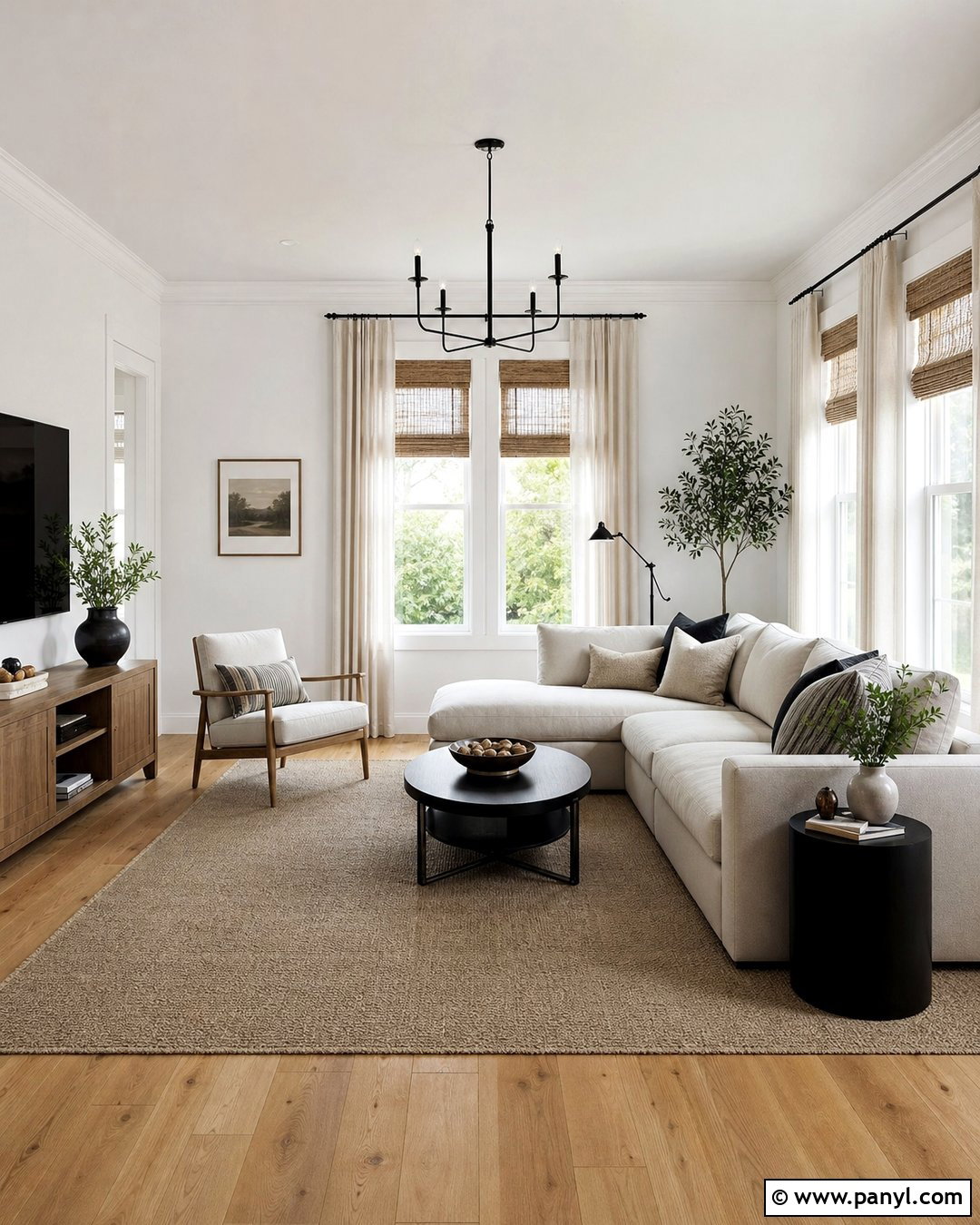 White Walls With Matching White Trim - 30 White Walls And Trim Ideas