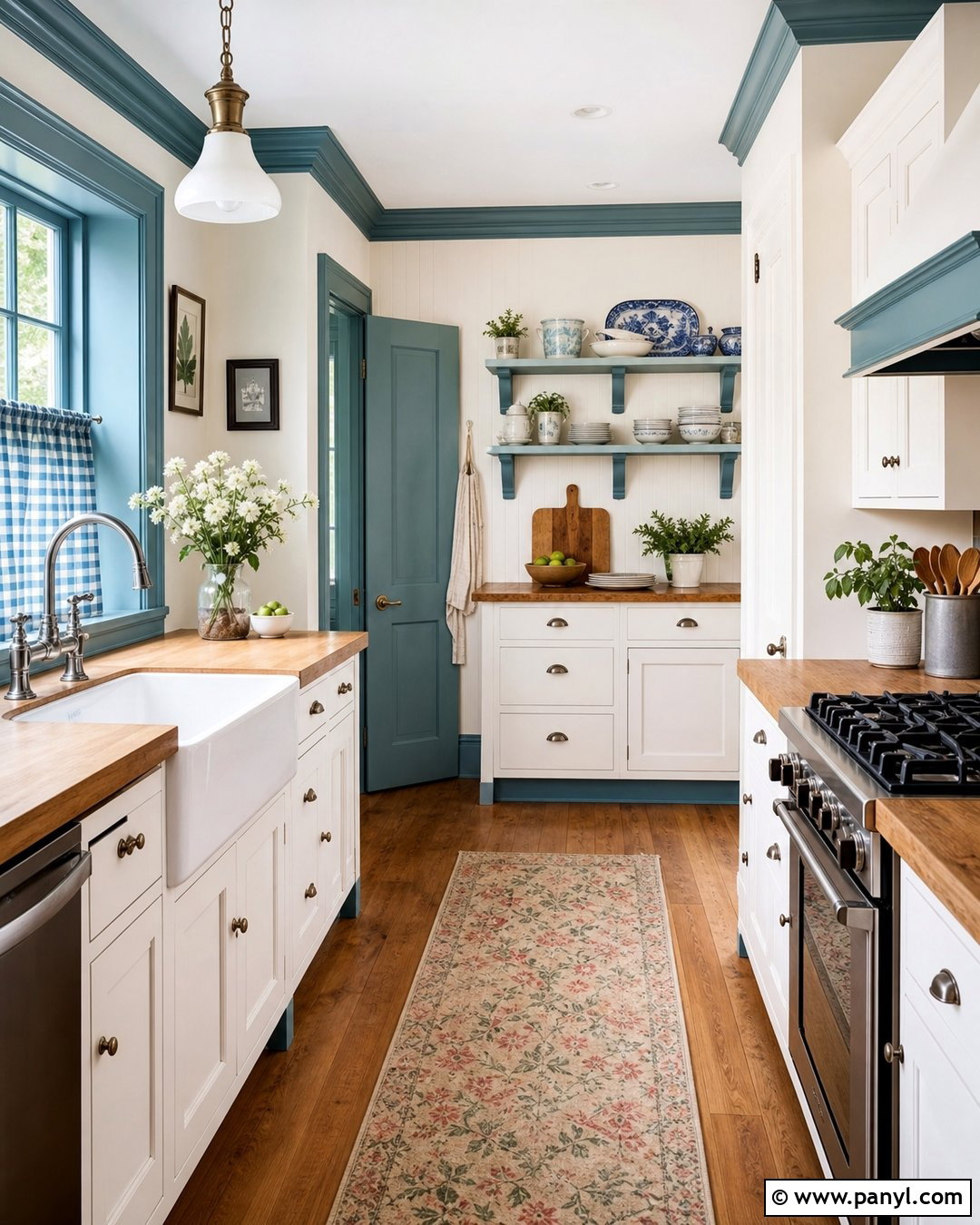 30 White Walls Blue Trim Ideas: Fresh Coastal Looks to Try