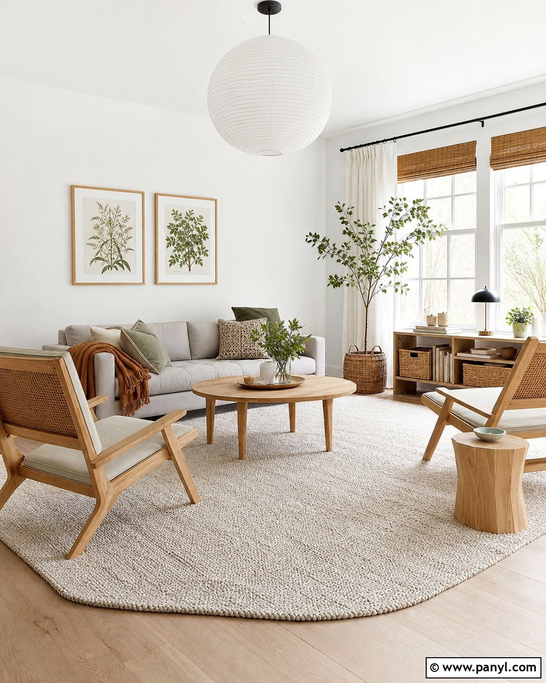 White Walls With Scandinavian Decor - 50 white walls