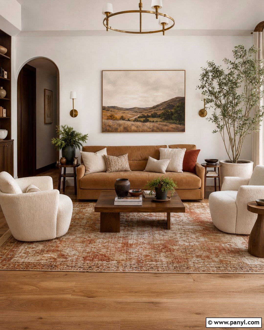 White Walls With Warm Wood - 50 white walls