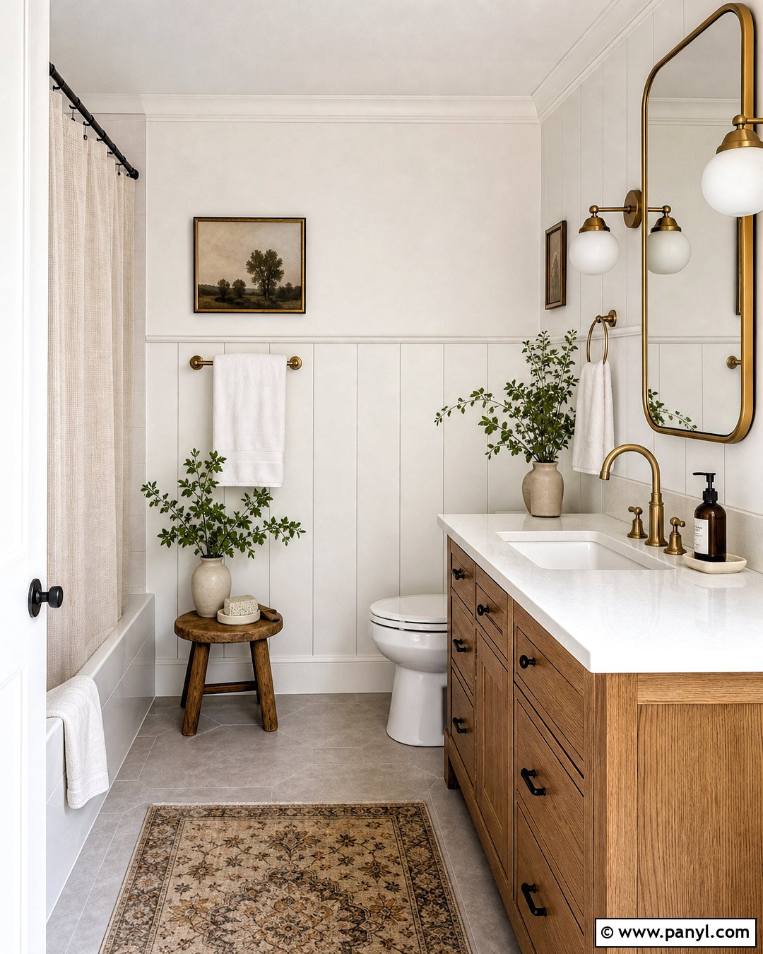 White Walls With White Bathroom Trim - 20 white wall with white trim ideas