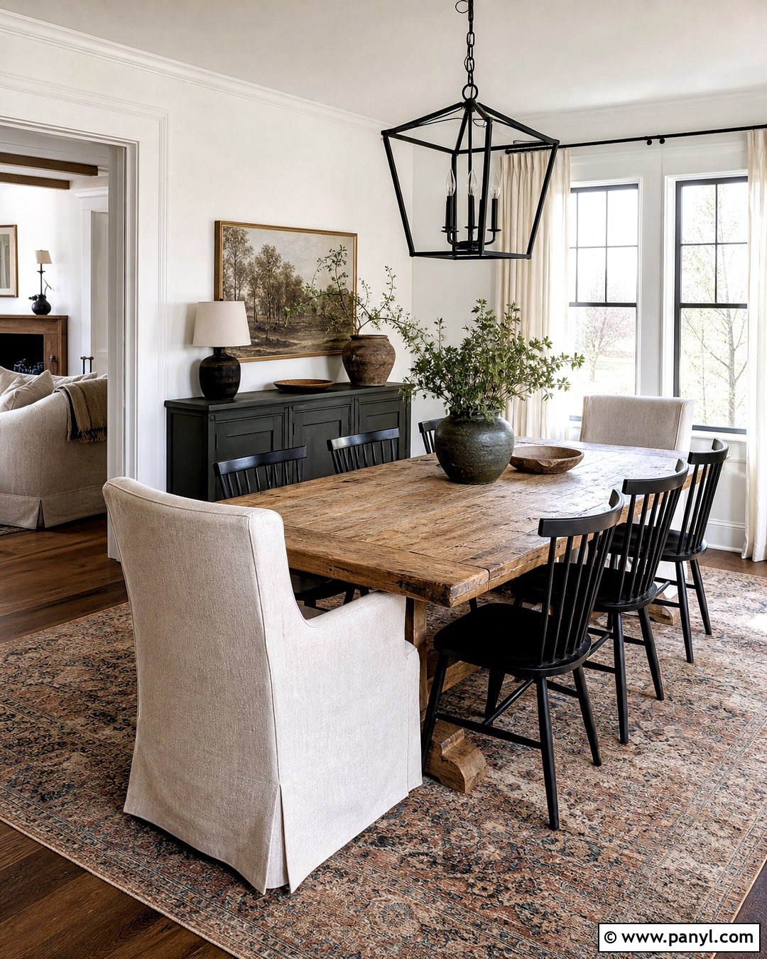 White Walls With White Farmhouse Trim - 20 white wall with white trim ideas