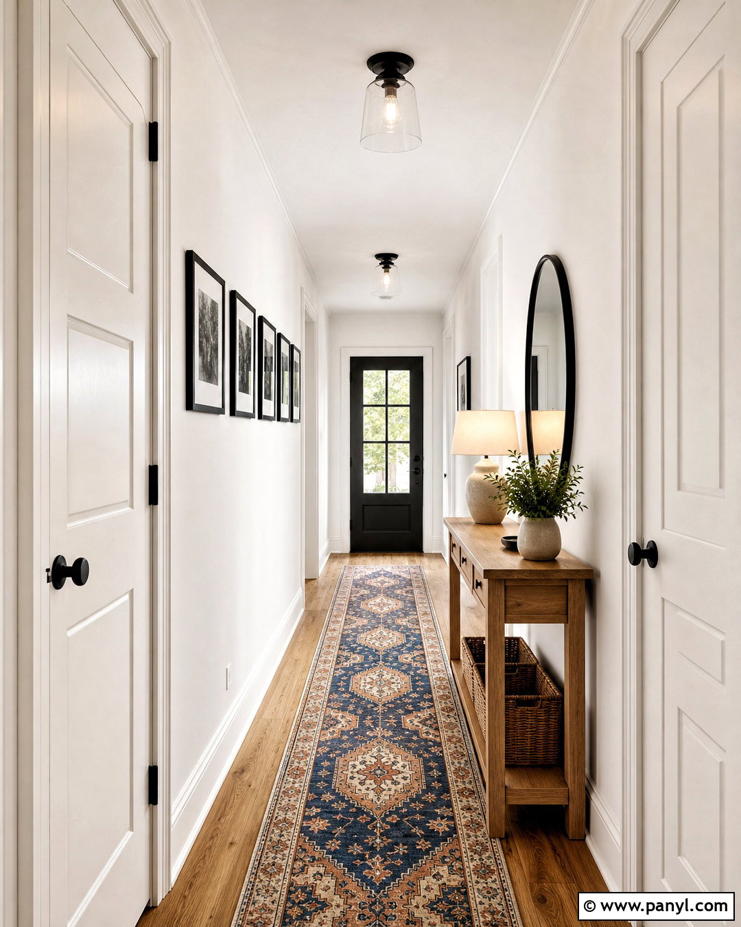 White Walls With White Hallway Trim - 20 white wall with white trim ideas