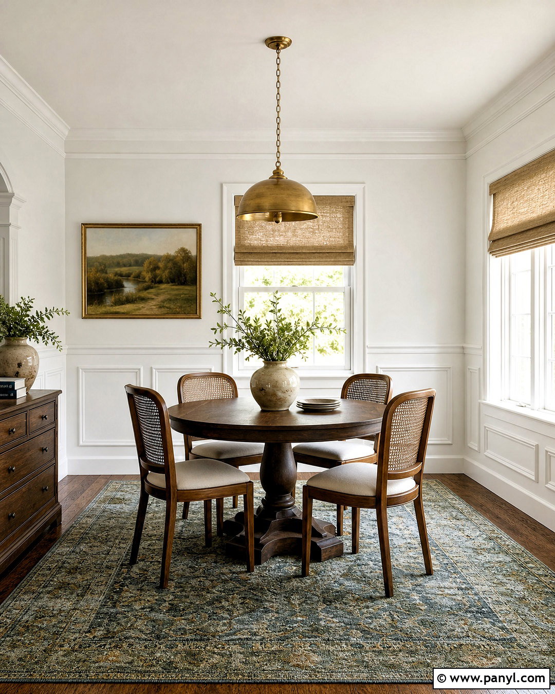 White Walls With White Wainscoting - 20 white wall with white trim ideas