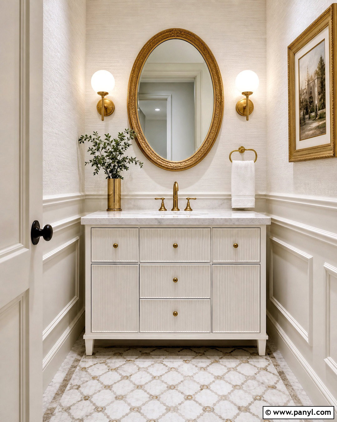 20 White and Gold Interior Design Ideas for Elegant Homes