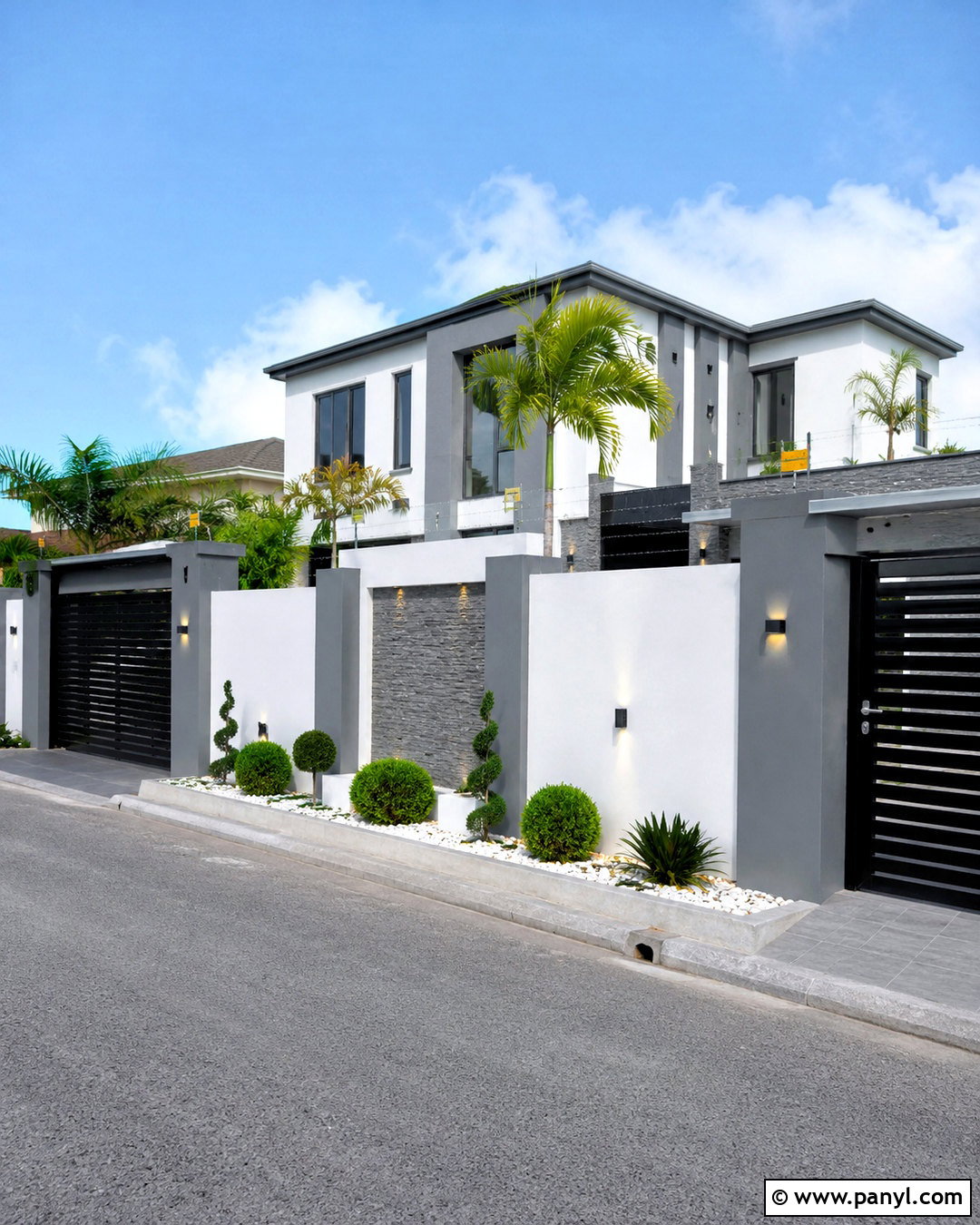 20 Compound Wall Design Exterior Modern Simple Ideas for 2025